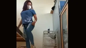 the most boring day at work i am alone in my work room and because i am bored i touch my wet and ripe tits 1733506295